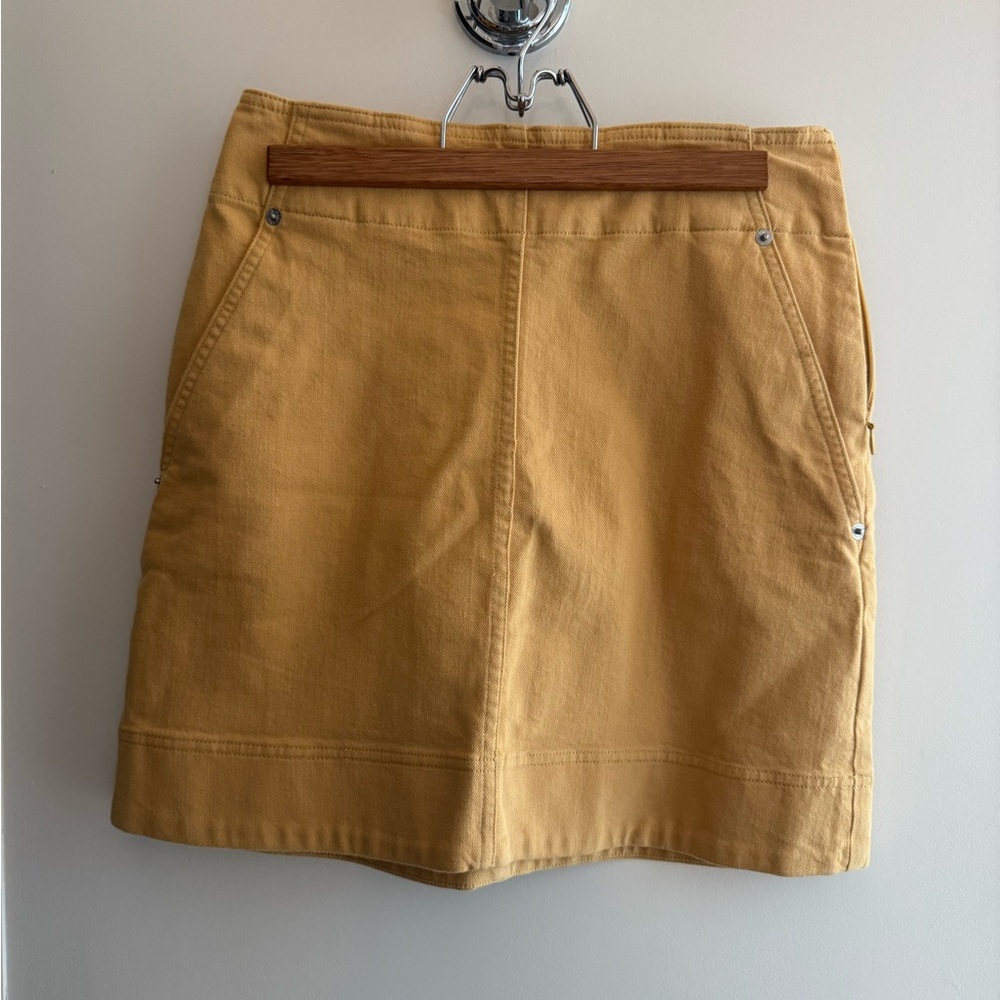 Club Monaco Mustard Mini Skirt